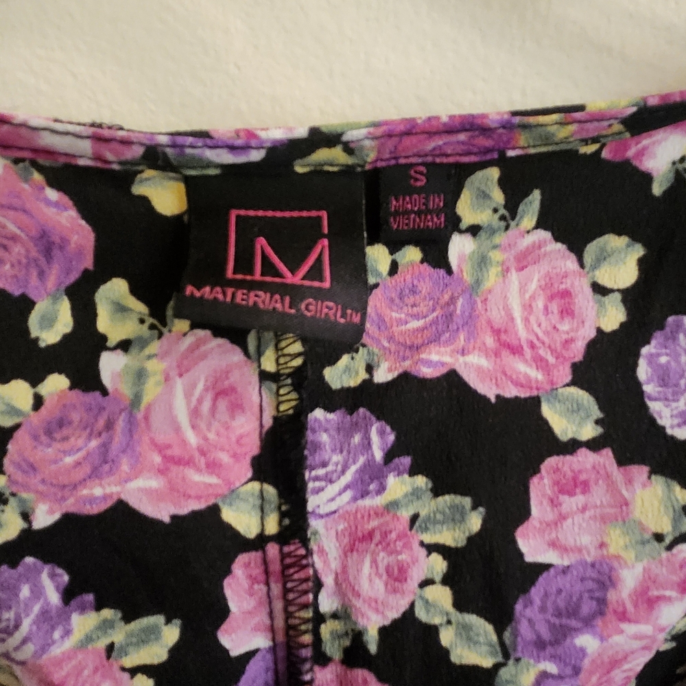 Floral Ruffle Zip Up Dress - Picture 3 of 3